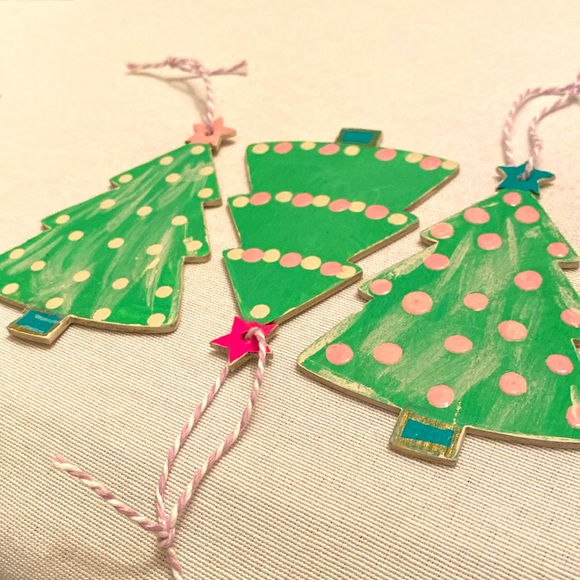 GRINCH🛍️ CINDY LOU WHOO INSPIRED HANDPAINTED SET/3 Christmas🎄ornaments-SALE!🔥 - Picture 6 of 8